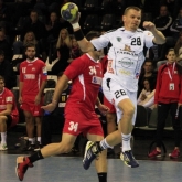 Tatran on top after a hard match against Lovćen